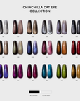 The Chinchilla Cat Eye Collection | 18 Color Full Set