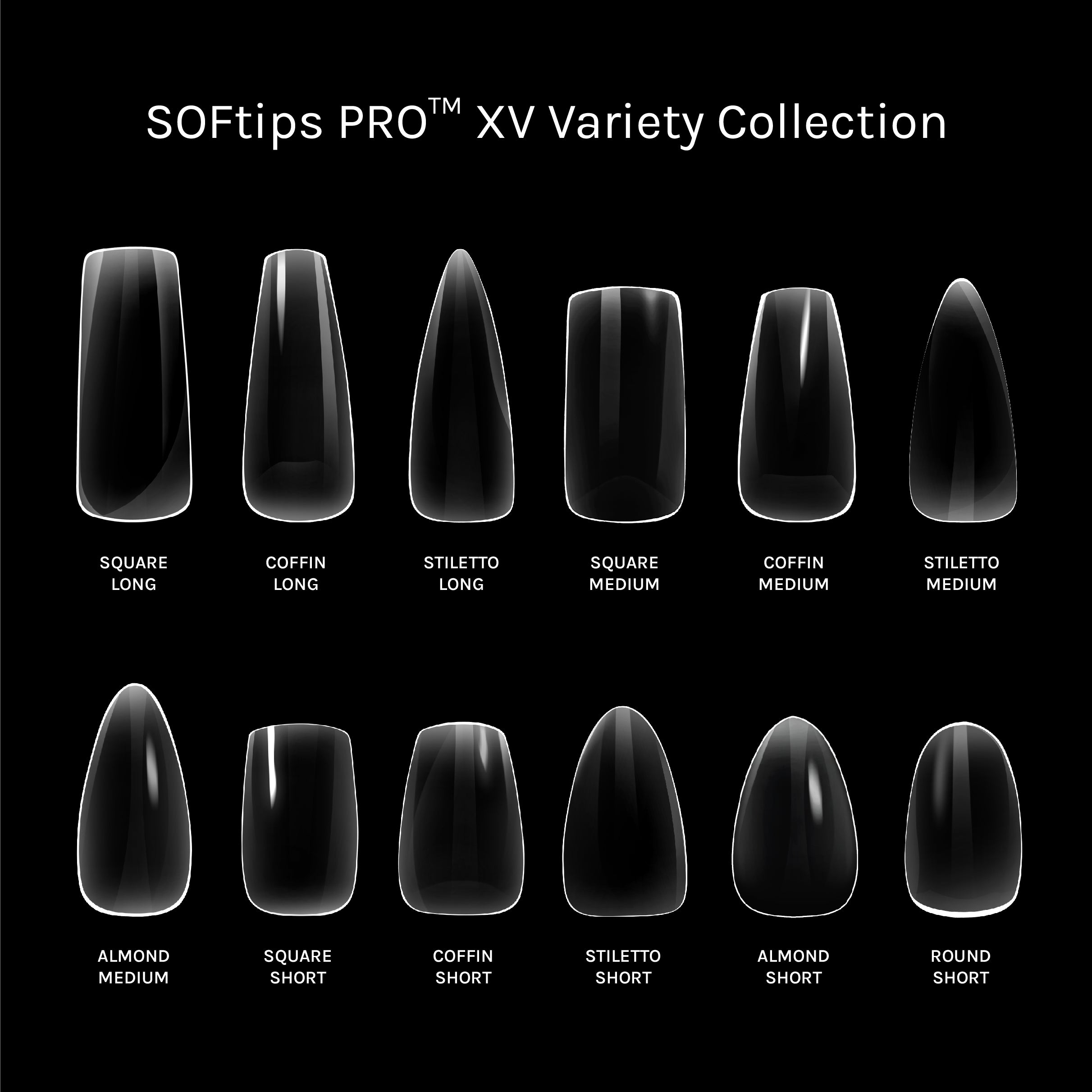 SOFTIPS PRO™ XV NATURAL - VARIETY COLLECTION – SOFGEL