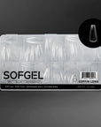 SOFtips™ Full Cover Nail Tips - Standard Coffin Long