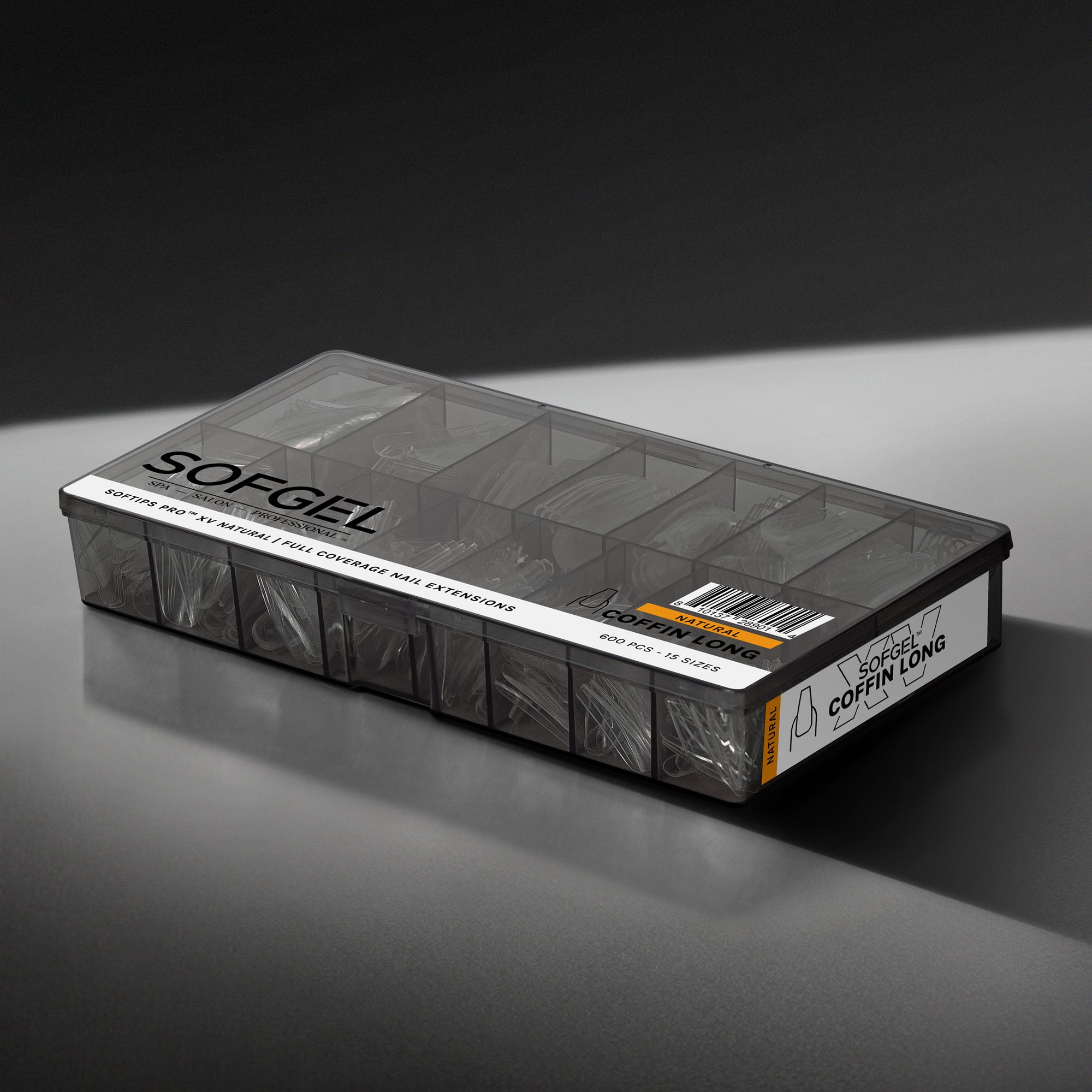 SOFTIPS PRO™ XV NATURAL - ALMOND EXTRA SHORT