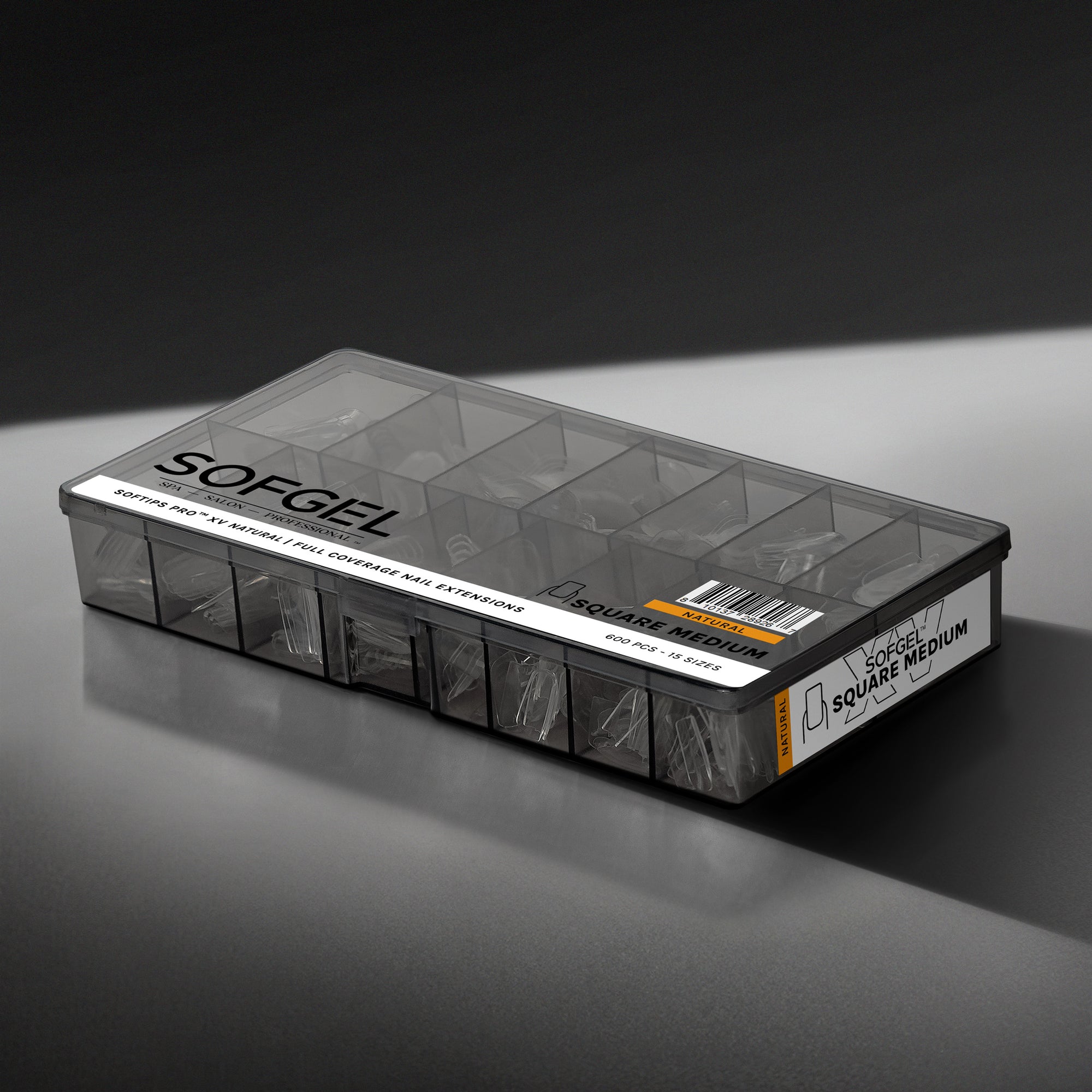 SOFTIPS PRO™ XV NATURAL - SQUARE MEDIUM