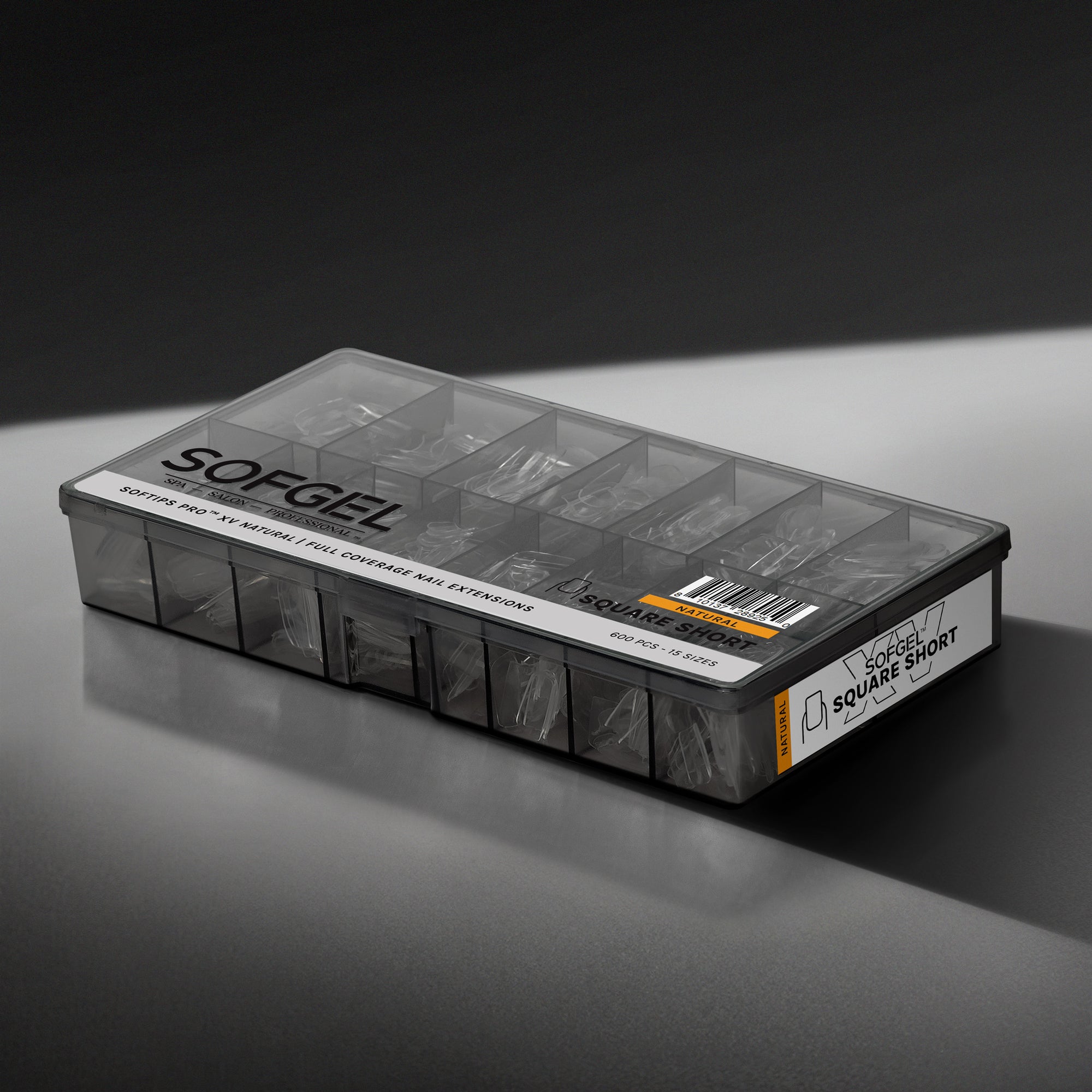 SOFTIPS PRO™ XV NATURAL - SQUARE SHORT