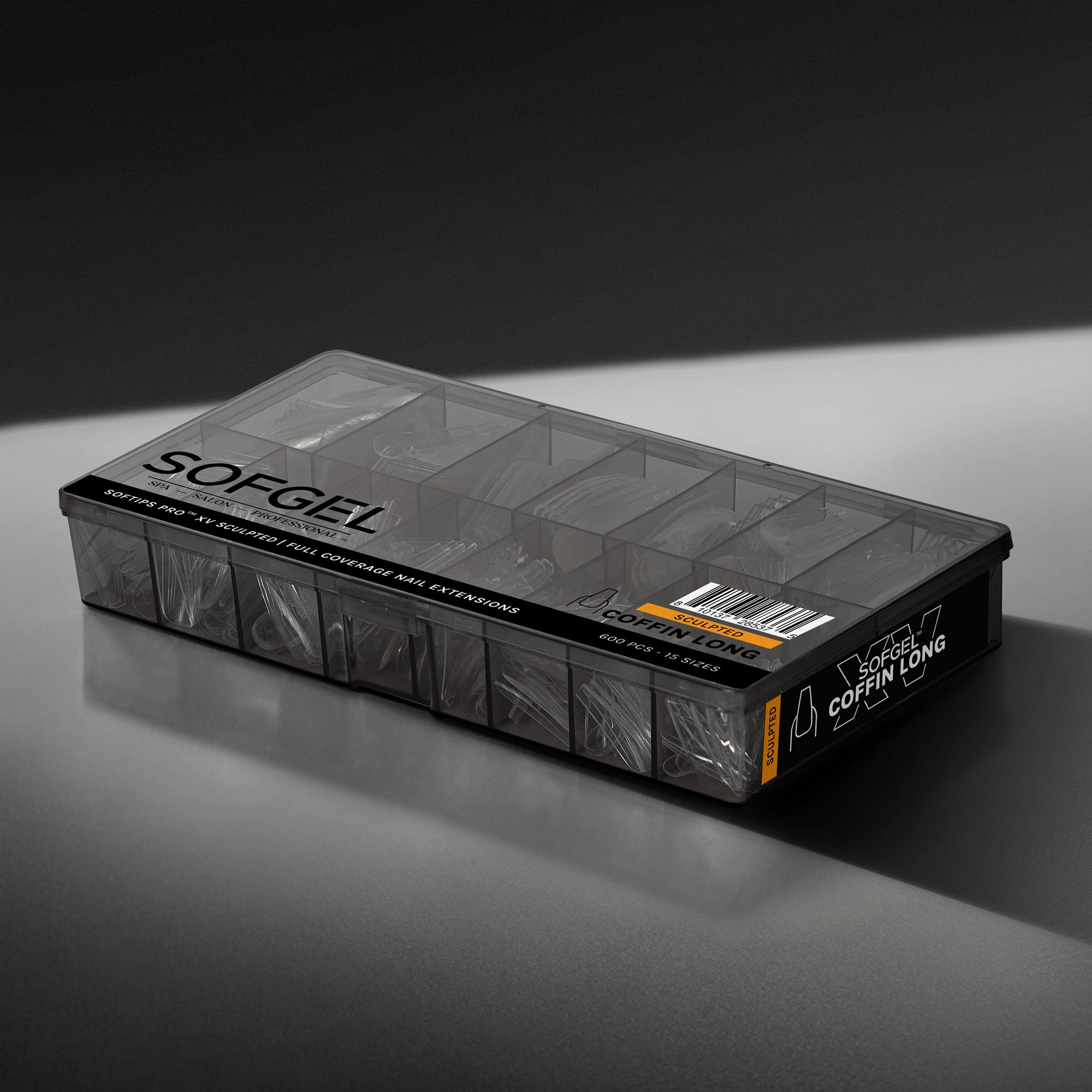 SOFTIPS PRO™ XV SCULPTED - COFFIN LONG