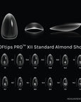 SOFtips™ Full Cover Nail Tips - Standard Almond Short