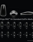 SOFtips™ Full Cover Nail Tips - Standard Coffin Medium