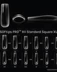 SOFtips™ Full Cover Nail Tips - Standard Square XL