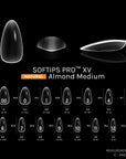 SOFTIPS PRO™ XV NATURAL - ALMOND MEDIUM