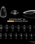 SOFTIPS PRO™ XV NATURAL - ALMOND SHORT
