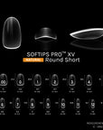 SOFTIPS PRO™ XV NATURAL - ROUND SHORT
