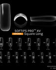 SOFTIPS PRO™ XV NATURAL - SQUARE LONG