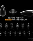 SOFTIPS PRO™ XV SCULPTED - ALMOND MEDIUM