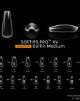 SOFTIPS PRO™ XV SCULPTED - COFFIN MEDIUM