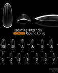 SOFTIPS PRO™ XV SCULPTED - ROUND LONG