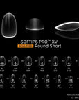 SOFTIPS PRO™ XV SCULPTED - ROUND SHORT