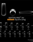 SOFTIPS PRO™ XV SCULPTED - SQUARE LONG