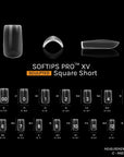 SOFTIPS PRO™ XV SCULPTED - SQUARE SHORT