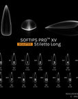 SOFTIPS PRO™ XV SCULPTED - STILETTO LONG