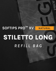 SOFTIPS PRO™ XV NATURAL - STILETTO LONG