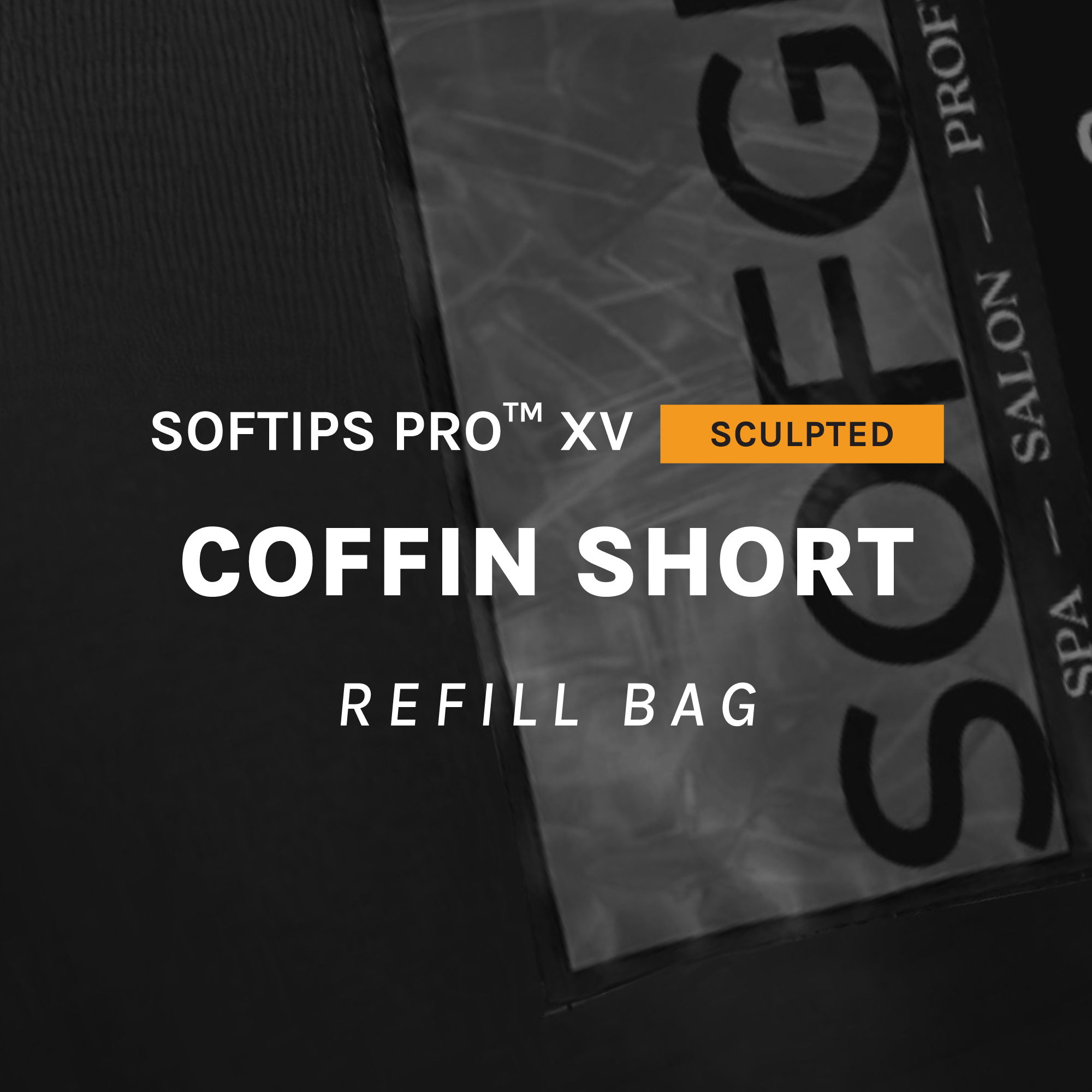 SOFTIPS PRO™ XV SCULPTED - COFFIN SHORT