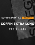 SOFTIPS PRO™ XV SCULPTED - COFFIN EXTRA LONG