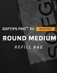 SOFTIPS PRO™ XV SCULPTED - ROUND MEDIUM