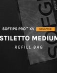 SOFTIPS PRO™ XV SCULPTED - STILETTO MEDIUM