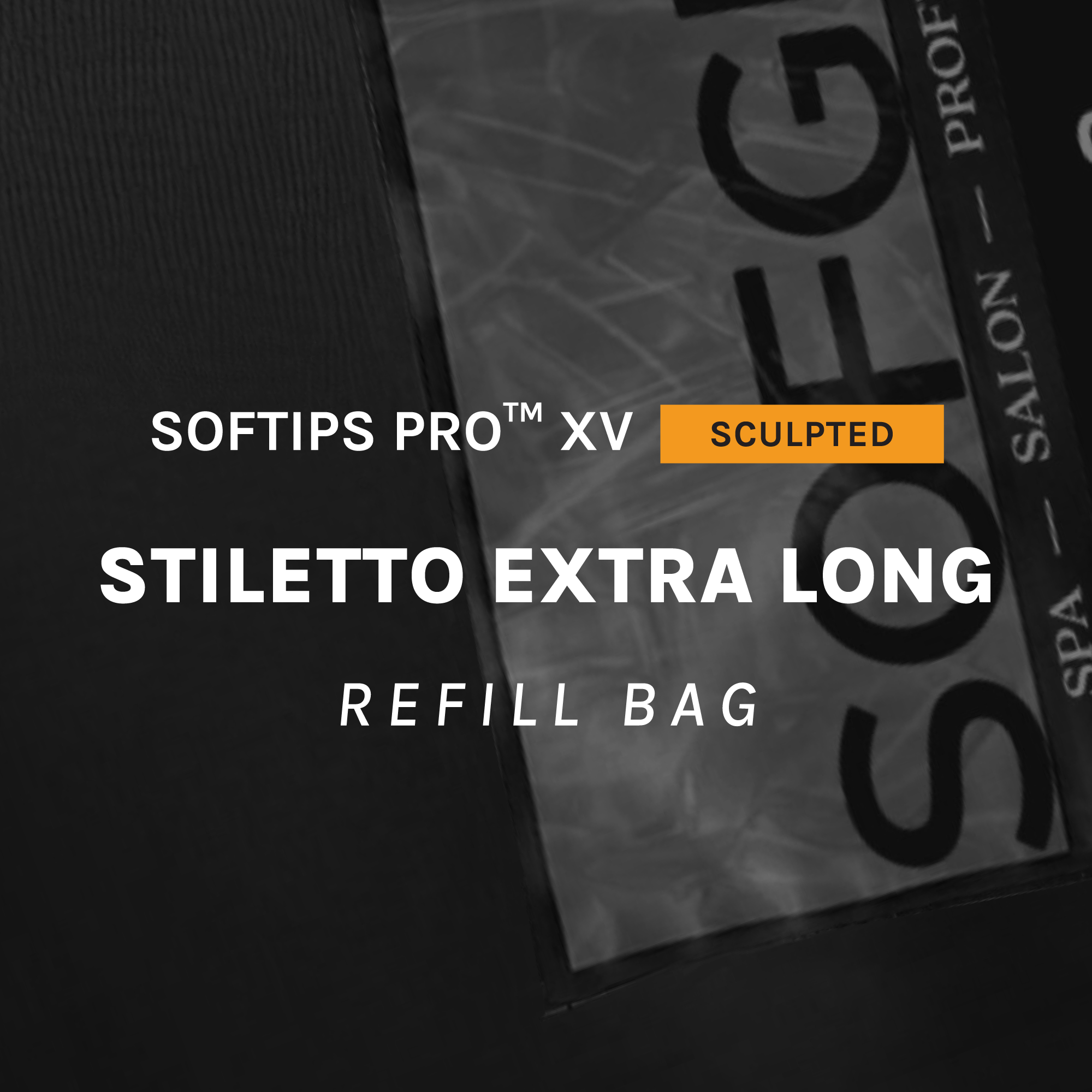 SOFTIPS PRO™ XV SCULPTED - STILETTO EXTRA LONG