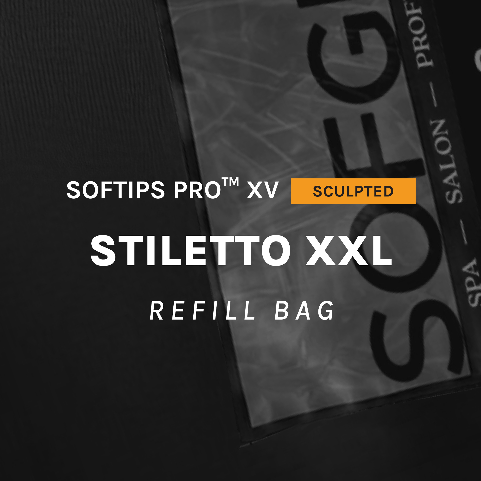 SOFTIPS PRO™ XV SCULPTED - STILETTO EXTRA EXTRA LONG