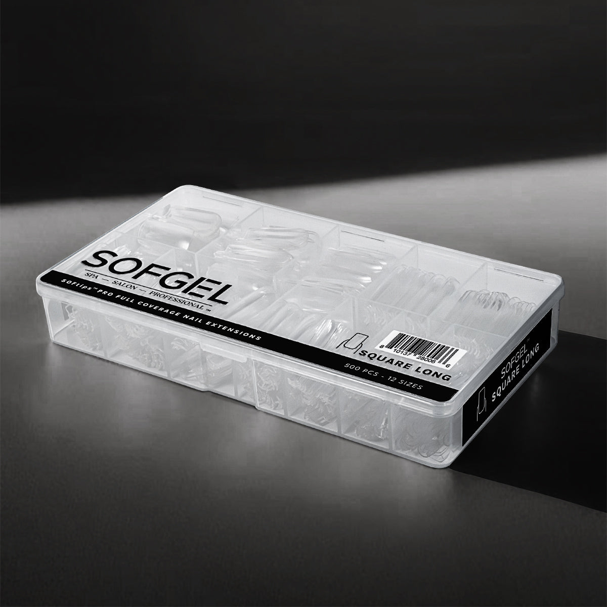 SOFtips™ Full Cover Nail Tips - Standard Square Long