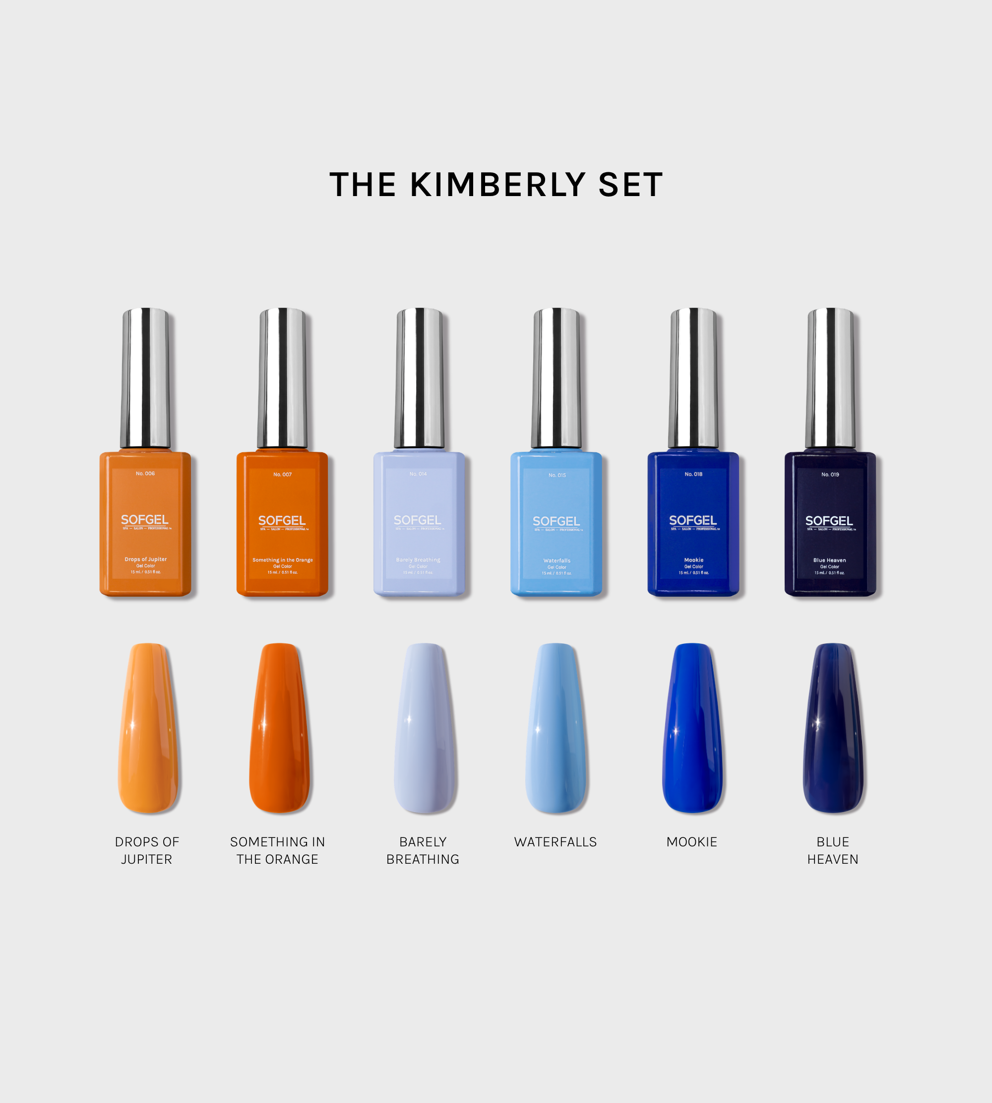 The Kimberly Set | Legacy Gel Color Set No. 04