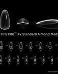 SOFTIPS PRO™ XV - Standard Almond Medium