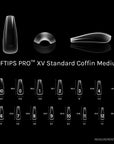 SOFTIPS PRO™ XV - Standard Coffin Medium