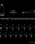 SOFTIPS PRO™ XV - Standard Stiletto Medium