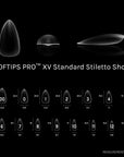 SOFTIPS PRO™ XV - Standard Stiletto Short