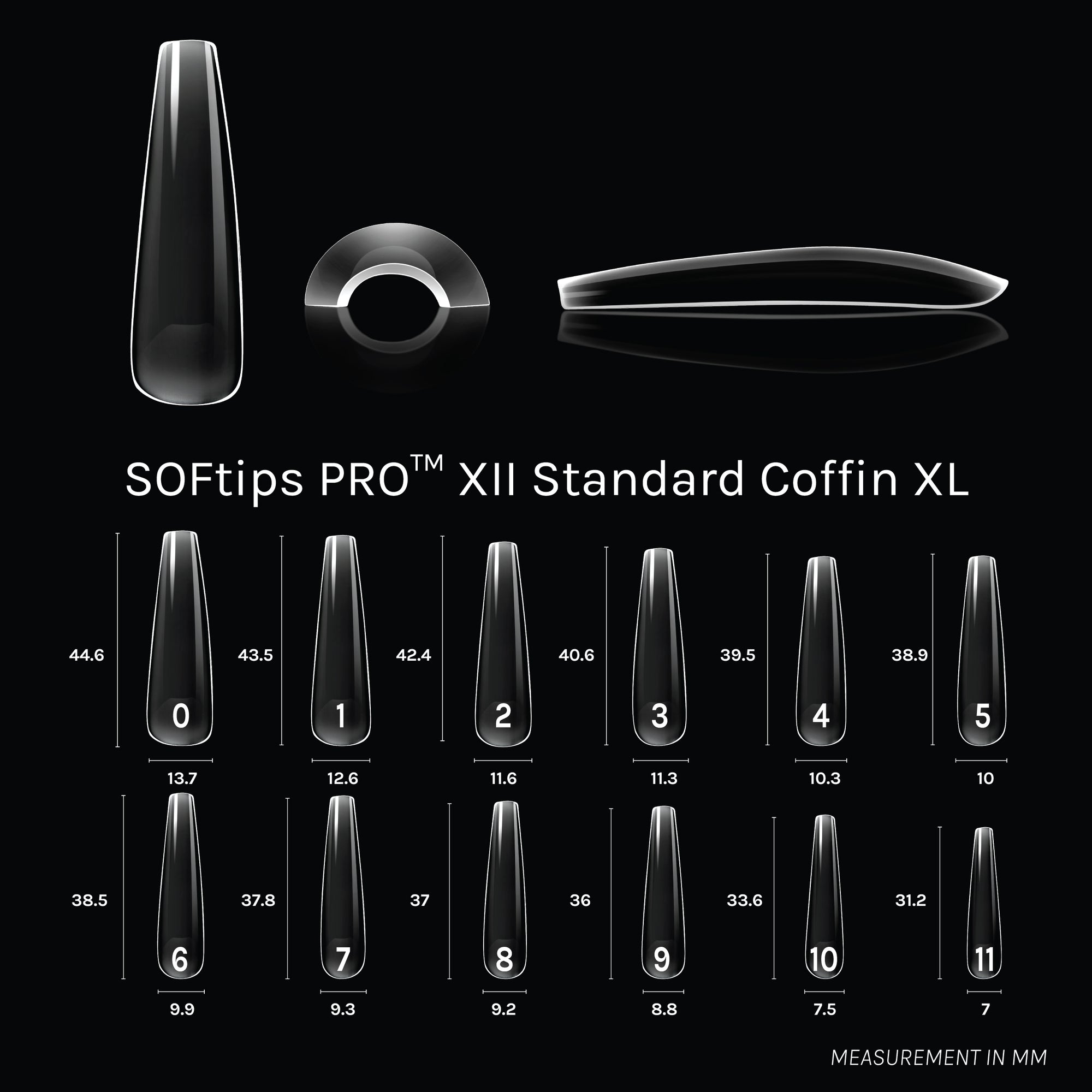 SOFTIPS PRO™ XII - Standard Coffin XL
