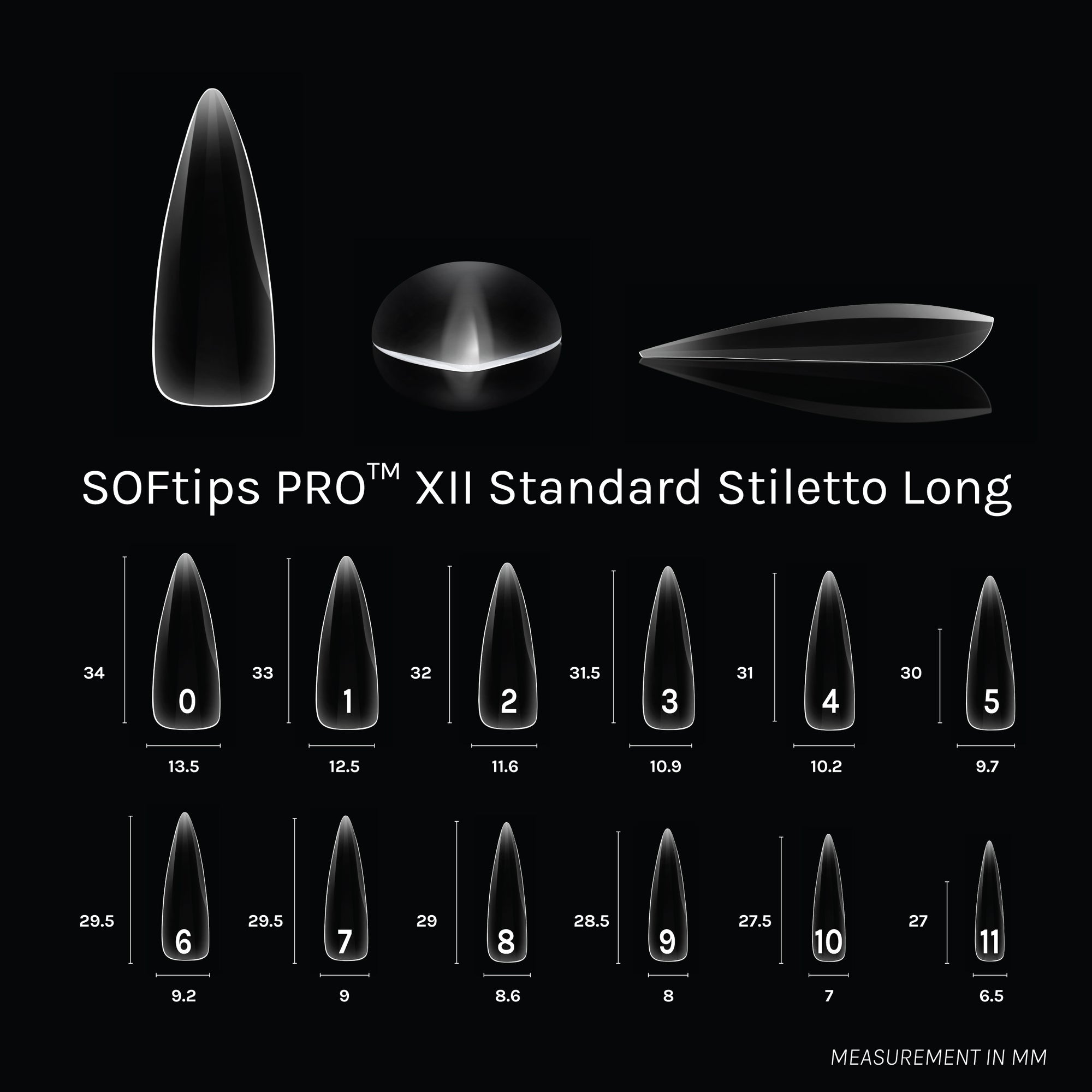 SOFTIPS PRO™ XII - Standard Stiletto Long