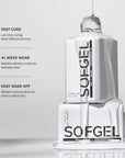 SOFGEL LITE™ | HEMA & TPO FREE Tip Adhesive Gel