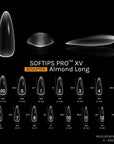 SOFTIPS PRO™ XV SCULPTED - ALMOND LONG