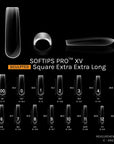 SOFTIPS PRO™ XV SCULPTED - SQUARE EXTRA EXTRA LONG