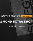SOFTIPS PRO™ XV NATURAL - ALMOND EXTRA SHORT