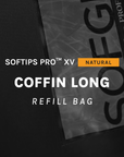 SOFTIPS PRO™ XV NATURAL - COFFIN LONG