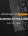 SOFTIPS PRO™ XV SCULPTED - ALMOND EXTRA LONG