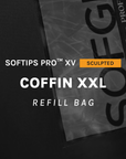 SOFTIPS PRO™ XV SCULPTED - COFFIN EXTRA EXTRA LONG