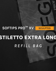 SOFTIPS PRO™ XV SCULPTED - STILETTO EXTRA LONG